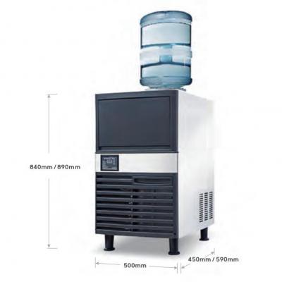 Cube Ice Machine  (with Bottled Water) 36KG 55KG/24H