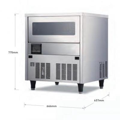 Cube Ice Machine (Under-Counter Type) 50KG 80KG 100KG/24H